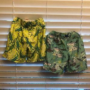 Boys Swim Trunks. Two for $8!